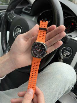 Смарт годинник Ultra Titanium 47mm Помаранчевий 112255 фото