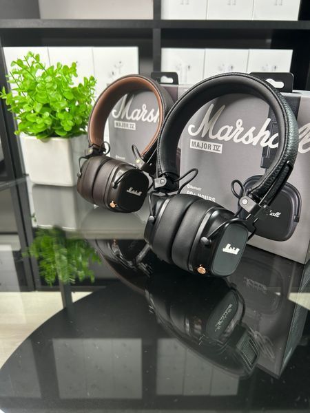 Навушники Marshall Major IV Коричневий 222222 фото